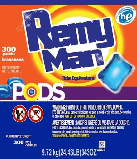 Remy-Tide Laundry Pods