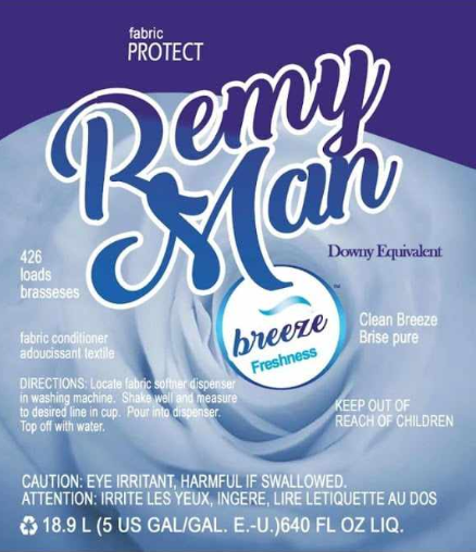 Remy Fabric Softener with a free pump